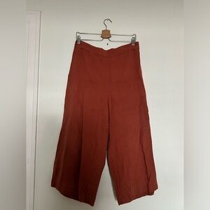 Madewell wide leg pull on pants